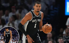 文班亚马拒绝采访被NBA警告，第五场15中4状态低迷