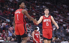 恭喜火箭队！全新球衣+队标出炉：红黄配色太经典，LOGO变三角形